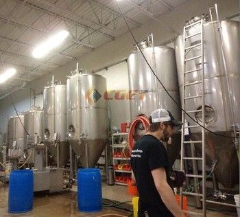 qualidade  SUS 304 Craft Beer Brewing Equipment 4 BBL Brewing System With ISO CE Certificated fábrica