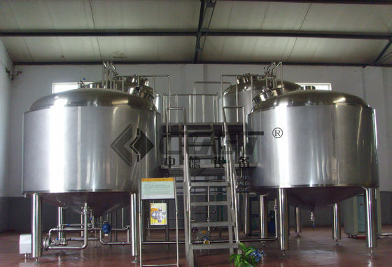 qualidade  Stainless Steel Turnkey Microbrewery Equipment Brewhouse System Craft Brewing Plant fábrica