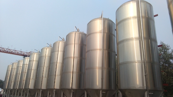 Material de aço inoxidável do equipamento bonde da fabricação de cerveja da grande escala de Brewpub