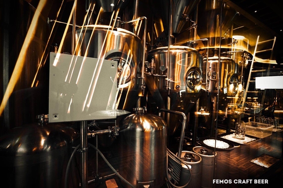 Sistemas pequenos da fabricação de cerveja de cerveja do equipamento da fabricação de cerveja do Microbrewery de SS304/SS316l