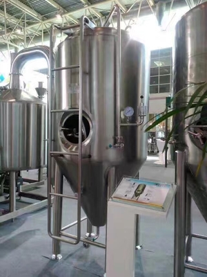 Cônico Jacketed home do tanque de fermentação da cerveja dos sistemas da fabricação de cerveja da barra do bar/cerveja grande