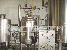 Equipamento de fabricação da cerveja do equipamento da fabricação de cerveja do SUS 304 garantia de 1 ano
