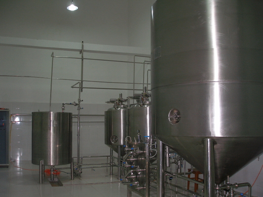 Equipamento de fabricação da cerveja do equipamento da fabricação de cerveja do SUS 304 garantia de 1 ano