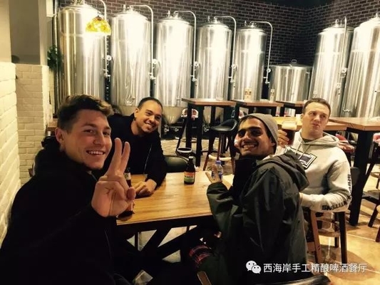 3 tambores cerveja comercial do sistema da fabricação de cerveja de 5 tambores que faz a cervejaria do equipamento 7Bbl