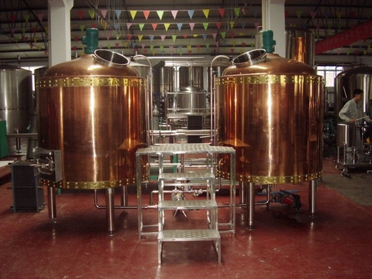 Micro espessura do sistema 1000L 3mm da fabricação de cerveja da pequena escala da máquina da fábrica da cerveja do hotel