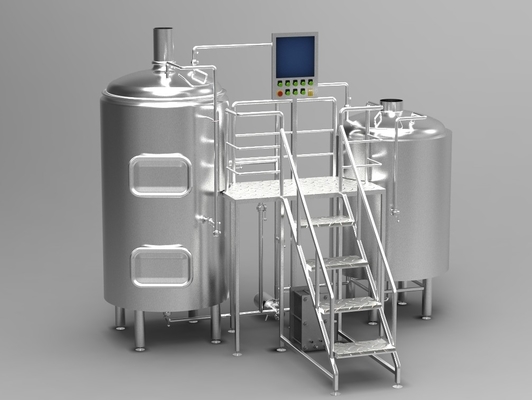 Painel de controle semi auto comercial bonde à prova de choque do equipamento do Microbrewery