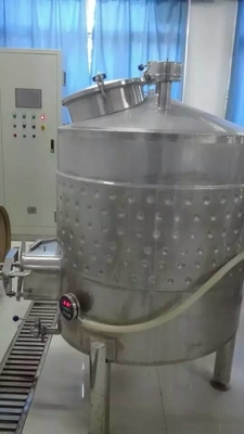 linha de produção SUS da cerveja 100L 304 do equipamento de testes do vinho garantia de 1 ano