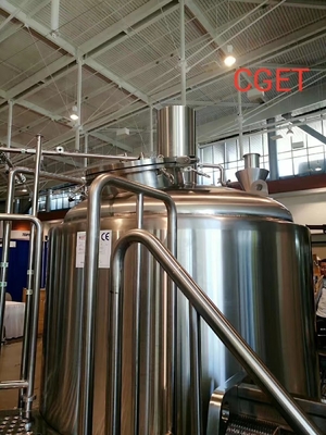 tanques de fermentação trifásicos da cervejaria do equipamento da fabricação de cerveja da grande escala 380V