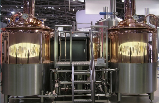 Equipamento comercial pequeno 100L da fabricação de cerveja de 3 fases - 1000L para o bar do restaurante