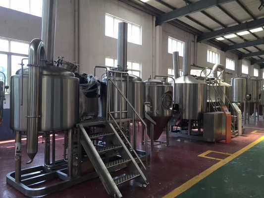 Equipamento comercial pequeno 100L da fabricação de cerveja de 3 fases - 1000L para o bar do restaurante