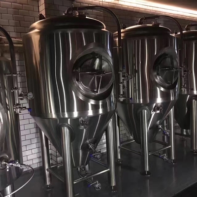Material de aço inoxidável ou de cobre do equipamento automático do Microbrewery do Turnkey