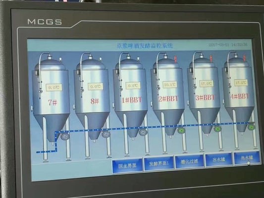 equipamento da fabricação de cerveja de cerveja do ofício de 3BBL 5BBL 7BBL com pés de apoio resistentes