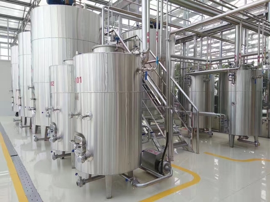 Tensão ajustável industrial do equipamento 3000l 5000l da fabricação de cerveja de cerveja da grande escala