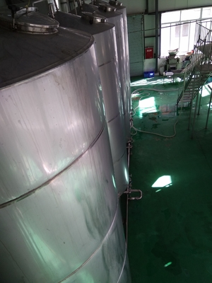 Aquecimento de vapor de aço inoxidável 50L do equipamento da fabricação de cerveja da grande escala 100L 200L 500L
