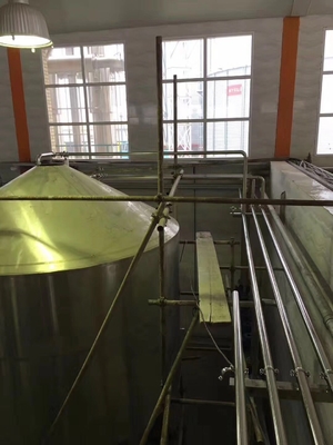 Sistema de controlo de Siemens do equipamento da fabricação de cerveja da grande escala da cerveja do ofício da eficiência elevada