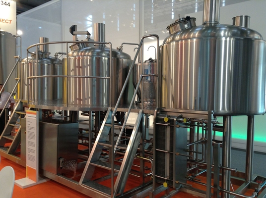 Máquina pequena semi automática do Microbrewery 500L para Brewpub ou restaurante