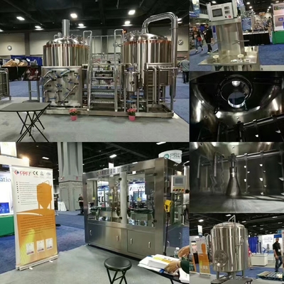 Craft do equipamento home do Microbrewery da cerveja o material 304/316 de aço inoxidável