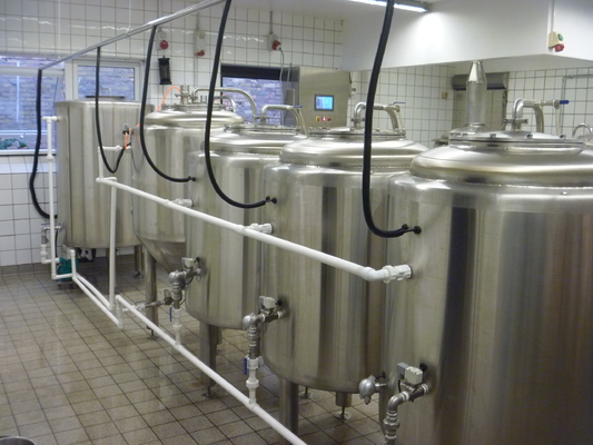 Cubas de aço inoxidável 1000L da fabricação de cerveja do equipamento profissional do Microbrewery