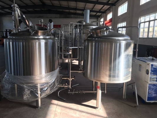 equipamento pequeno do Microbrewery do ofício de 500L 1000L, sistemas da fabricação de cerveja da cerveja micro