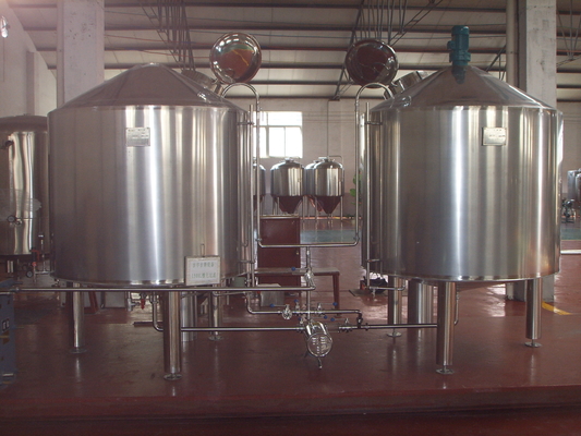 Equipamento de aço inoxidável da fabricação de cerveja do fermentador cônico para o hotel dos restaurantes