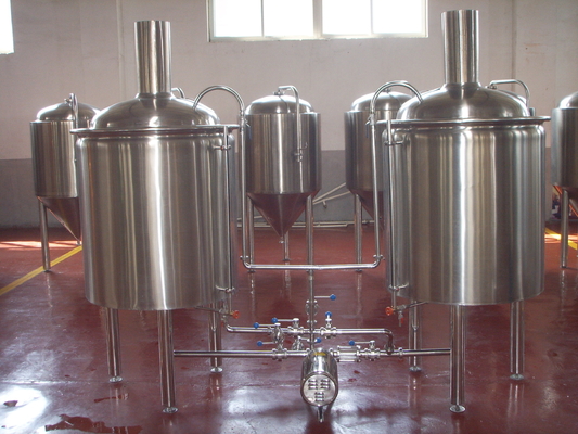 Tambor de aço inoxidável do barril do grande equipamento da fabricação de cerveja de cerveja sistema da fabricação de cerveja de 5 tambores