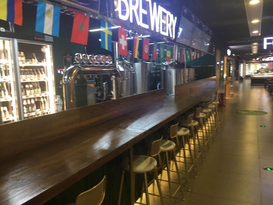 micro economia de energia de aço inoxidável do equipamento da fabricação de cerveja 500l para a cerveja de malte de IPA