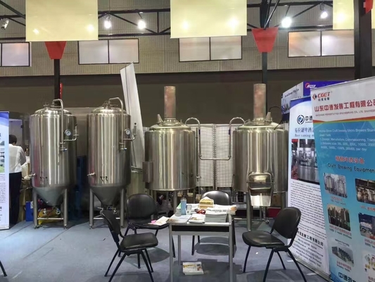 Cerveja de 10 tambores que faz a equipamento a capacidade de aço inoxidável do sistema 500L da fabricação de cerveja da casa