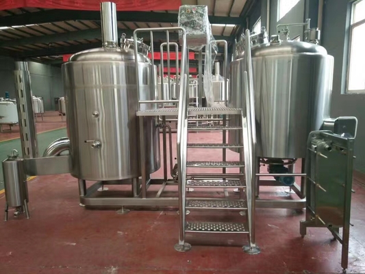 Cerveja de 10 tambores que faz a equipamento a capacidade de aço inoxidável do sistema 500L da fabricação de cerveja da casa