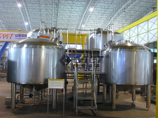 equipamento da fabricação de cerveja de cerveja da grande escala 2000L no hotel, restaurante, Brewpub