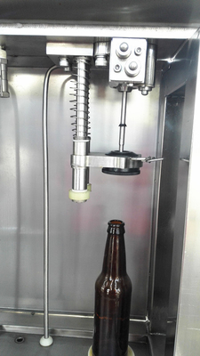 máquina de engarrafamento de vidro automática de 50Hz SUS304 para a cerveja/bebida