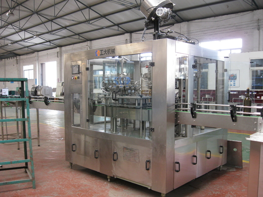 Fase elétrica 304 do equipamento de aço inoxidável 380V 50Hz 3 do engarrafamento da cerveja