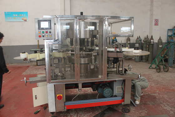 Linha de enchimento Mpa do vinho da máquina de engarrafamento 0,2 do suco - 0,4 pressões de água do Mpa