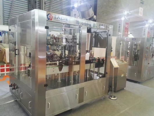 Linha de engarrafamento AC220V ou AC380V da cerveja da máquina de enchimento da cerveja do certificado do CE
