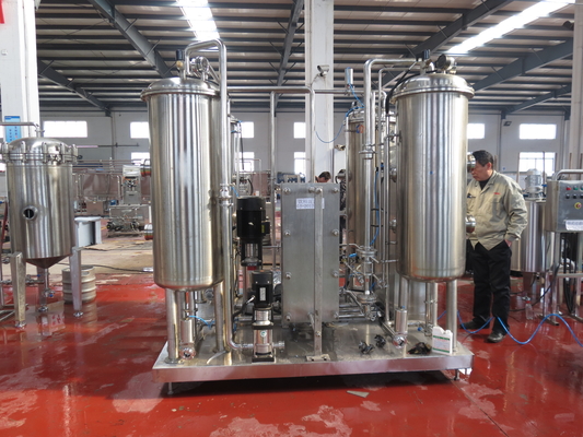 Linha de produção misturador ventilado da embalagem da proposta da imprensa de filtro da bebida