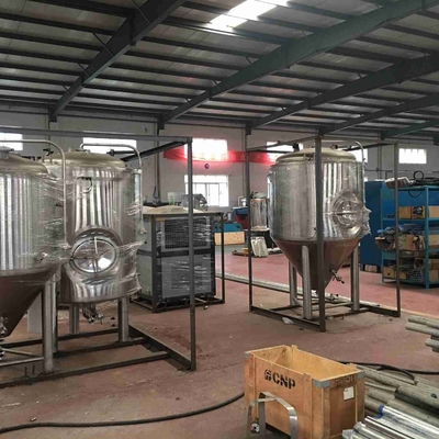 O PLC controla o sistema profissional da fabricação de cerveja de cerveja do equipamento 1000L da fabricação de cerveja em casa