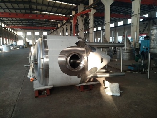 Tanque de fermentação cônico de aço inoxidável do equipamento de prata da fermentação da cerveja