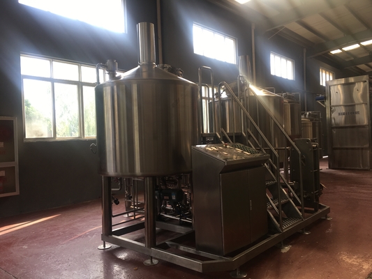 equipamento de aço inoxidável da fabricação de cerveja da cervejaria do aquecimento do direto-fogo do equipamento da cervejaria da cervejaria 1000l