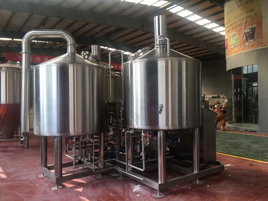 equipamento de aço inoxidável da fabricação de cerveja da cervejaria do aquecimento do direto-fogo do equipamento da cervejaria da cervejaria 1000l