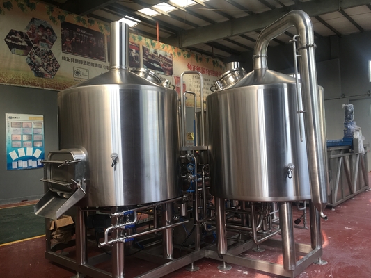 equipamento de aço inoxidável da fabricação de cerveja da cervejaria do aquecimento do direto-fogo do equipamento da cervejaria da cervejaria 1000l