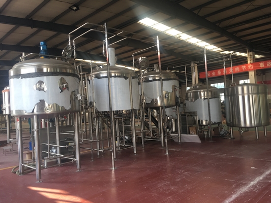equipamento da fabricação de cerveja da grande escala 10Bbl com aquecimento de vapor do tanque de fermentação