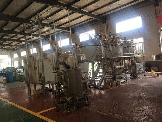 equipamento da fabricação de cerveja da grande escala 10Bbl com aquecimento de vapor do tanque de fermentação
