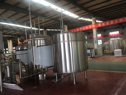 equipamento da fabricação de cerveja da grande escala 10Bbl com aquecimento de vapor do tanque de fermentação