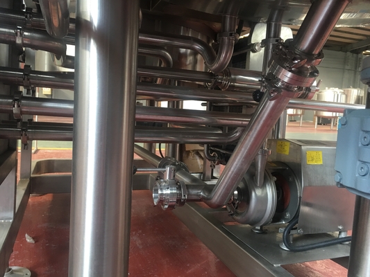 equipamento da fabricação de cerveja da grande escala 10Bbl com aquecimento de vapor do tanque de fermentação