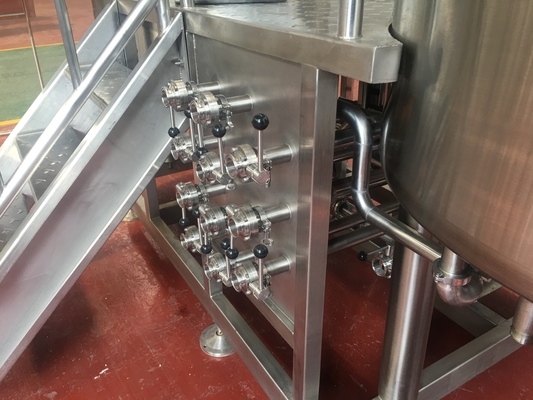 equipamento da fabricação de cerveja da grande escala 10Bbl com aquecimento de vapor do tanque de fermentação