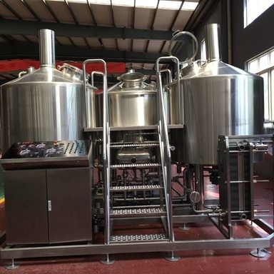 Tun de erva-benta industrial vertical da cerveja dos tanques de fermentação do equipamento SS304 da fabricação de cerveja
