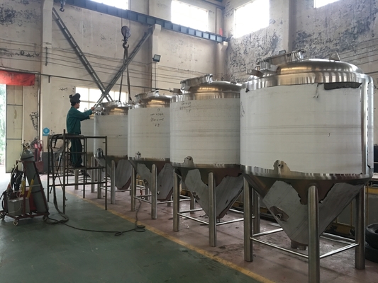 tipo vertical superfície lustrada do equipamento da fabricação de cerveja de cerveja da grande escala 5000L