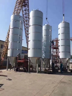 Linha fermentador cônico Jacketed da cervejaria do Turnkey do fermentador da cerveja de 120 tambores grande