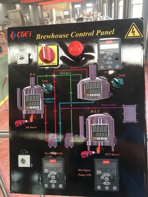 Equipamento 100L de aço inoxidável 200L 300L do Microbrewery do aquecimento de vapor pelo grupo