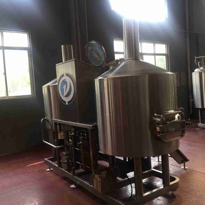Aquecimento bonde dos tanques de aço inoxidável do Microbrewery do equipamento do Microbrewery do Turnkey