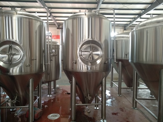 Equipamento cônico cônico da fabricação de cerveja de cerveja do sistema da fabricação de cerveja do tanque de fermentação